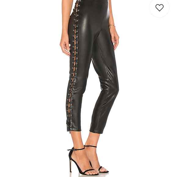 revolve leather pants
